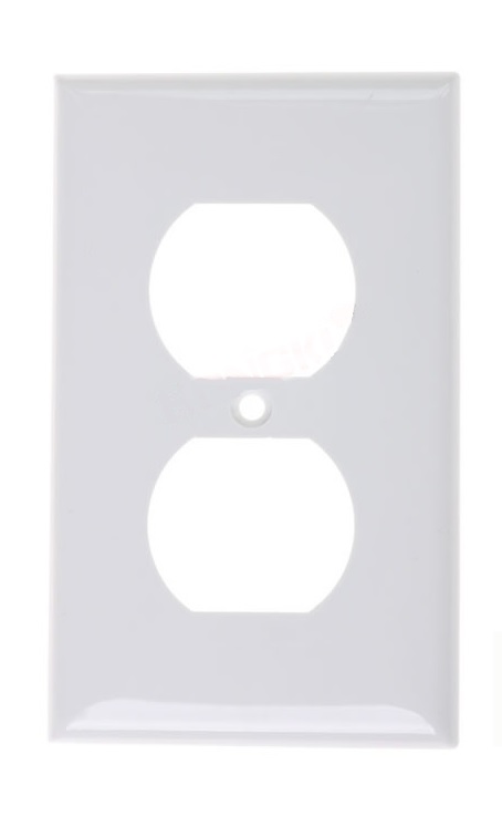 2X4 DUPLEX PLUG COVER EGA